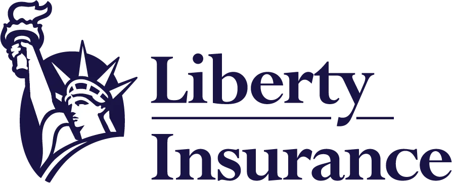 liberty insurance logo on transparent background